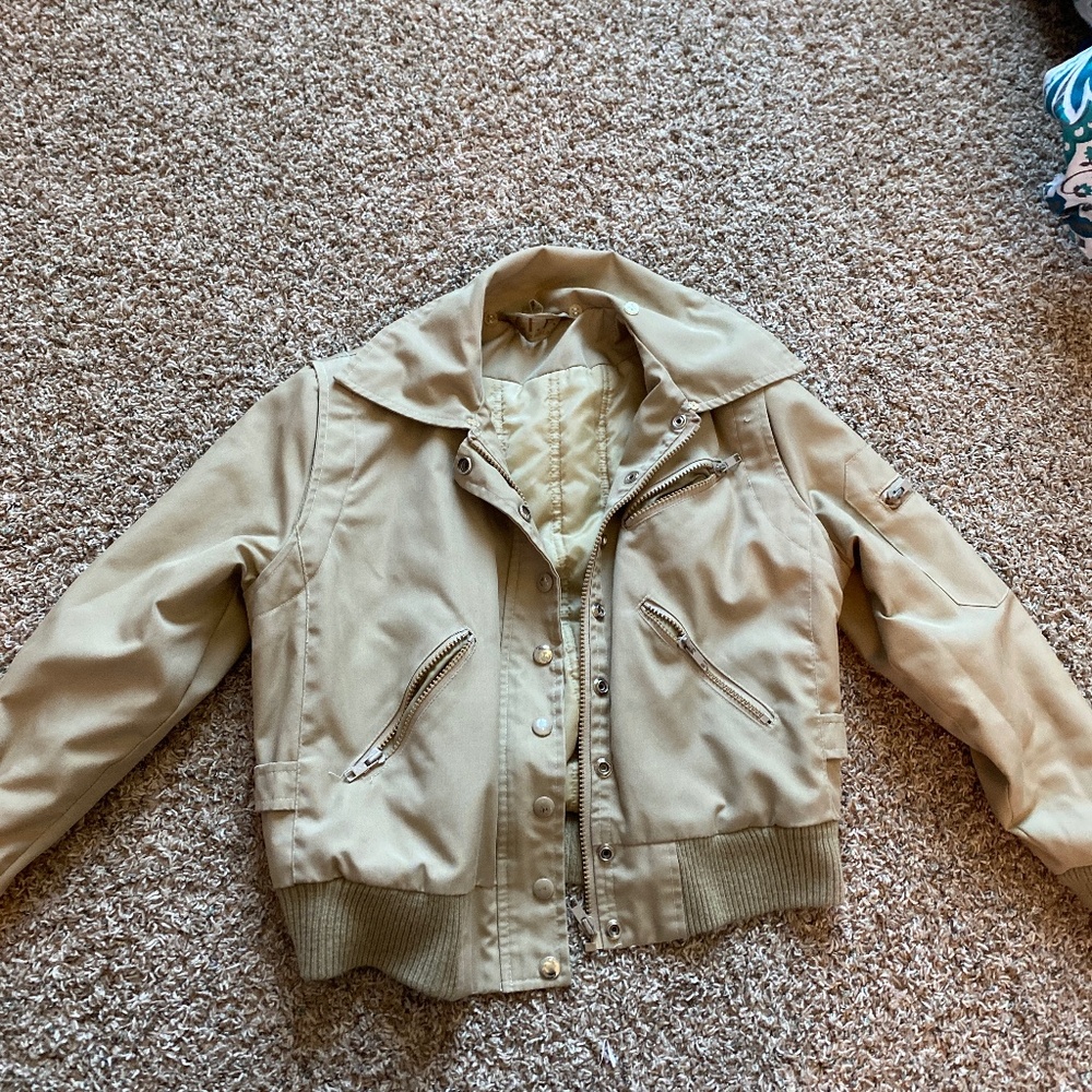 Beige jacket
